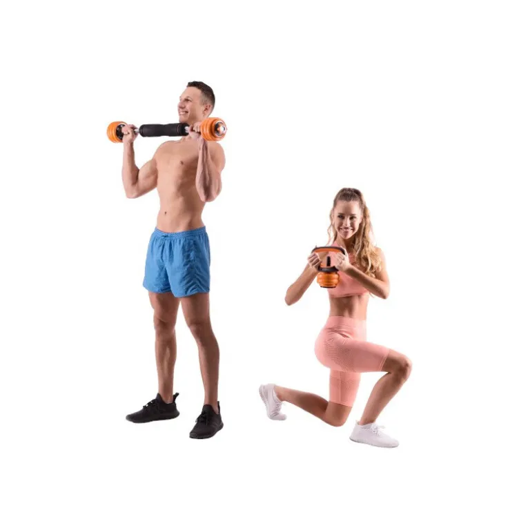 Ensemble d'équipement pour séances d'haltérophilie en homegym - 15 kg