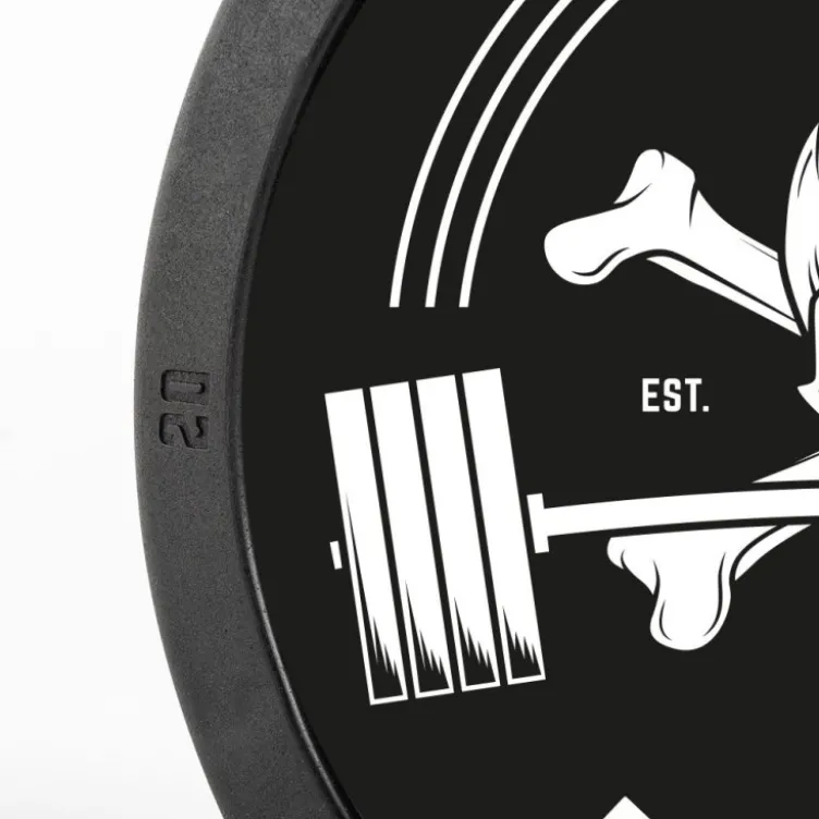 Ensemble professionnel d'haltères de 5 à 20 kg jusqu'à 5 à 50 kg au choix avec design ATX Barbell Club