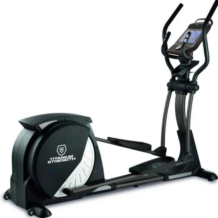 Entraîneur elliptique professionnel CT900-TFT Titanium Strength Performance Séries avec écran tactile 10" - Volant inertie 35 kg
