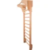 Espalier avec barre de tractions et accessoires de musculation en bois - 200 x 80 cm