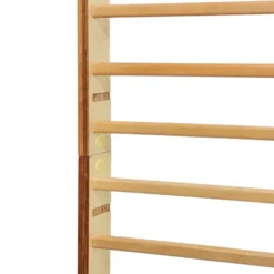 Espalier en bois de hêtre à fixation murale pour home gym - 4 dimensions