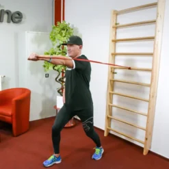 Espalier en bois de hêtre à fixation murale pour home gym - 4 dimensions