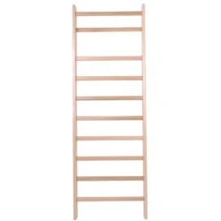 Espalier en bois de hêtre robuste 190 x 65 cm - Capacité de charge 130 kg