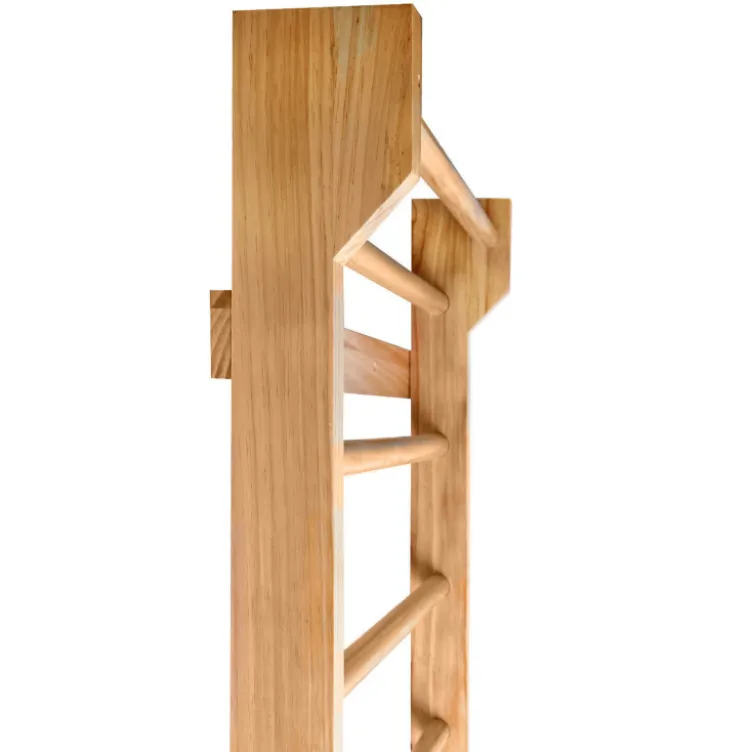 Espalier en bois 195 x 80 x 14cm pour abdominaux - étirements et gymnastique - Capacité de charge 100 kg
