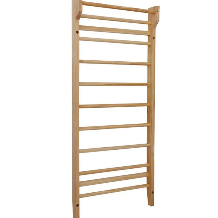 Espalier en bois 195 x 80 x 14cm pour abdominaux - étirements et gymnastique - Capacité de charge 100 kg