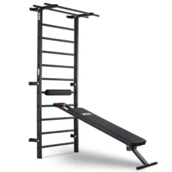 Espalier mural ATX avec barre de traction - banc -Station home-training