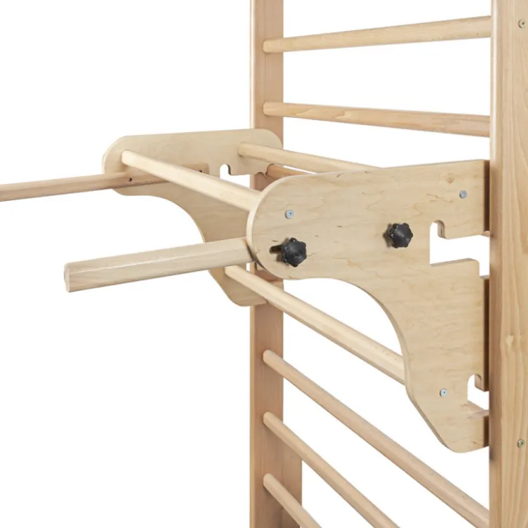Espaliers d'intérieur en bois avec accessoires de musculation - 250 x 90 cm