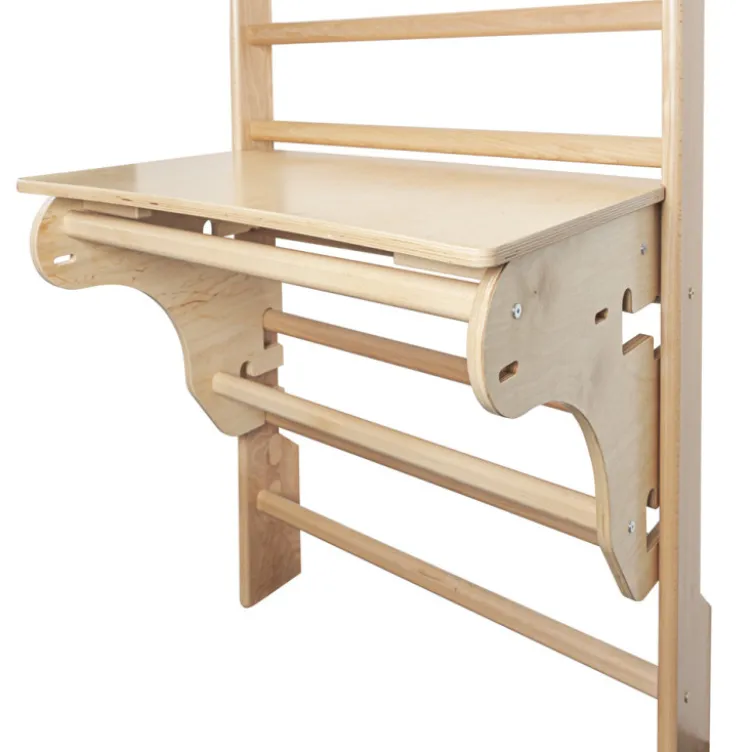 Espaliers d'intérieur en bois avec accessoires de musculation - 250 x 90 cm