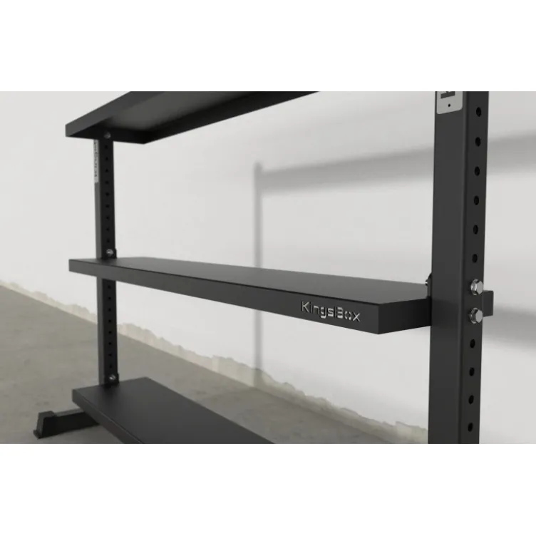 Etagère de rangement en acier pour kettlebells / haltères / medecines ball pour salle de sport à la maison