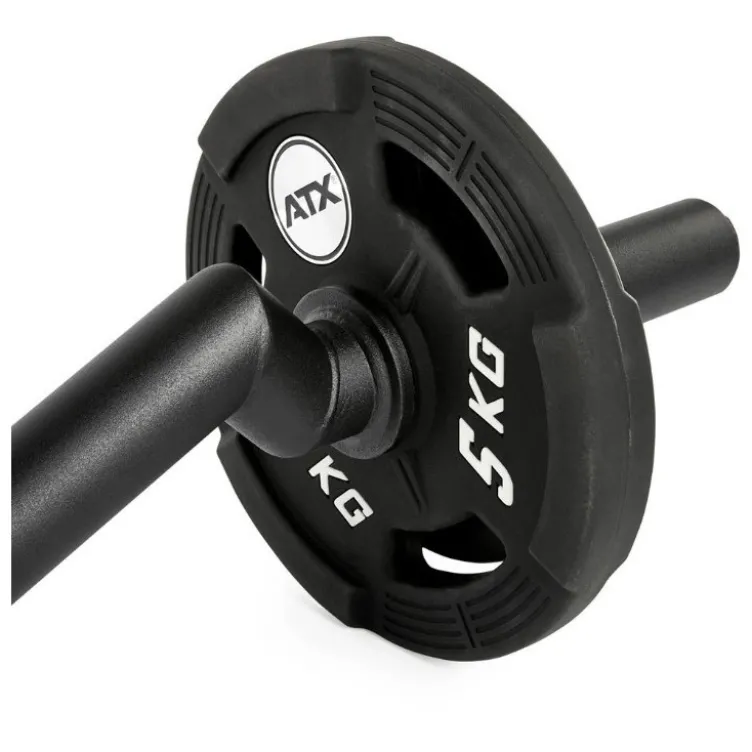 Fat Bar en acier 115 cm de musculation avec capacité de charge de 200 kg - 50 mm