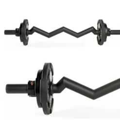 Fat Bar en acier 115 cm de musculation avec capacité de charge de 200 kg - 50 mm