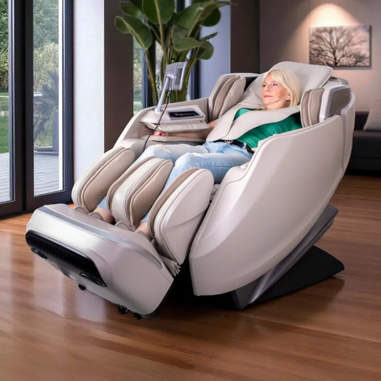Fauteuil de massage avec technologie 4D et fonction chauffante pour une relaxation complète - 40 airbags