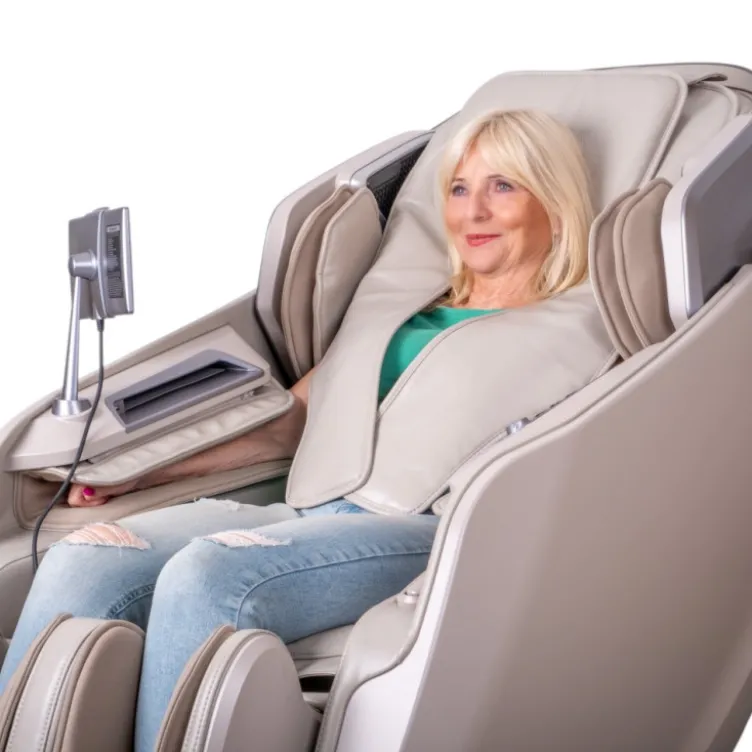 Fauteuil de massage avec technologie 4D et fonction chauffante pour une relaxation complète - 40 airbags