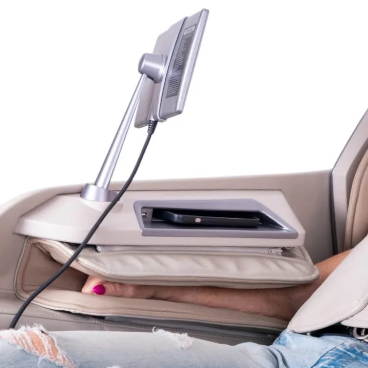 Fauteuil de massage avec technologie 4D et fonction chauffante pour une relaxation complète - 40 airbags