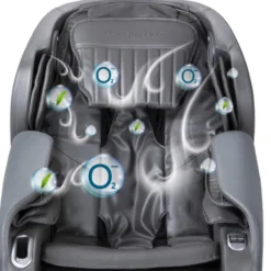 Fauteuil de massage des muscles avec dos chauffant et 12 programmes - Échauffement et soulagement des douleurs musculaires