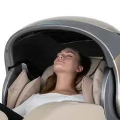 Fauteuil de massage relaxant haut de gamme avec fonction luminothérapie et aromathérapie - Détente musculaire