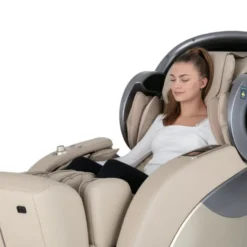 Fauteuil de massage relaxant haut de gamme avec fonction luminothérapie et aromathérapie - Détente musculaire