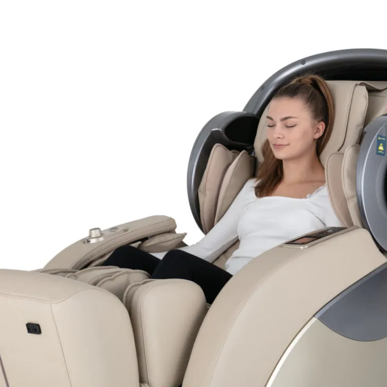 Fauteuil de massage relaxant haut de gamme avec fonction luminothérapie et aromathérapie - Détente musculaire