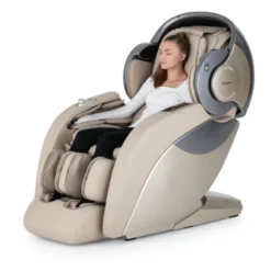 Fauteuil de massage relaxant haut de gamme avec fonction luminothérapie et aromathérapie - Détente musculaire