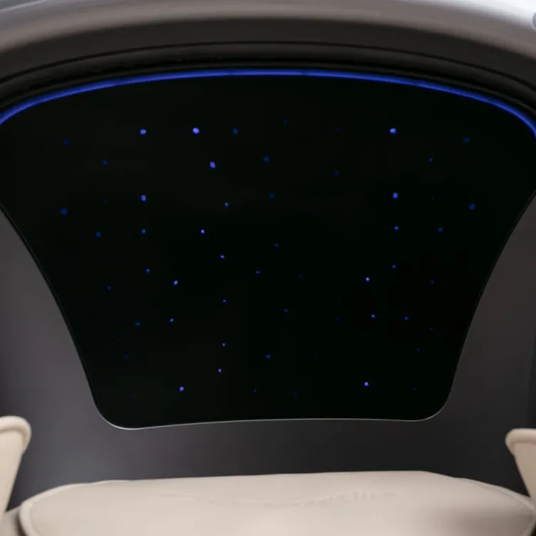 Fauteuil de massage relaxant haut de gamme avec fonction luminothérapie et aromathérapie - Détente musculaire