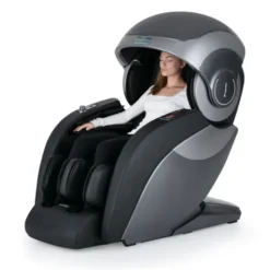 Fauteuil massant de luxe avec chauffage du dos et des mollets et dôme de luminothérapie - Bienfaits musculaires