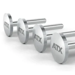 Fermetures filetées longues de 172 mm de long x 4 pour haltères réglables ATX Octa Dumbells - Accessoire d'extension