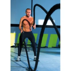 Fixation murale en métal pour battle rope