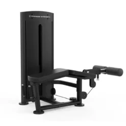 Fémoral leg curl allongé à charge guidée Titanium - Appareil pro pour le renforcement des ischios-jambiers BS-S19