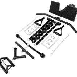 Force USA COMPACTE Multi-gym 8 en 1 avec colonnes de poids 260 kg - Smith machine multi-équipée pour entraînements musculaires