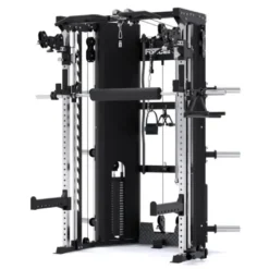 FORCE USA C10 - Smith Machine polyvalente avec double colonne de poids - Qualité professionnelle