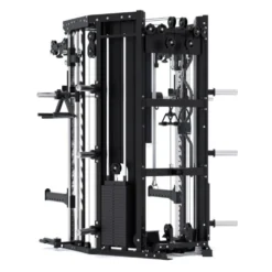 FORCE USA C10 - Smith Machine polyvalente avec double colonne de poids - Qualité professionnelle