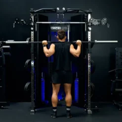 FORCE USA C10 - Smith Machine polyvalente avec double colonne de poids - Qualité professionnelle