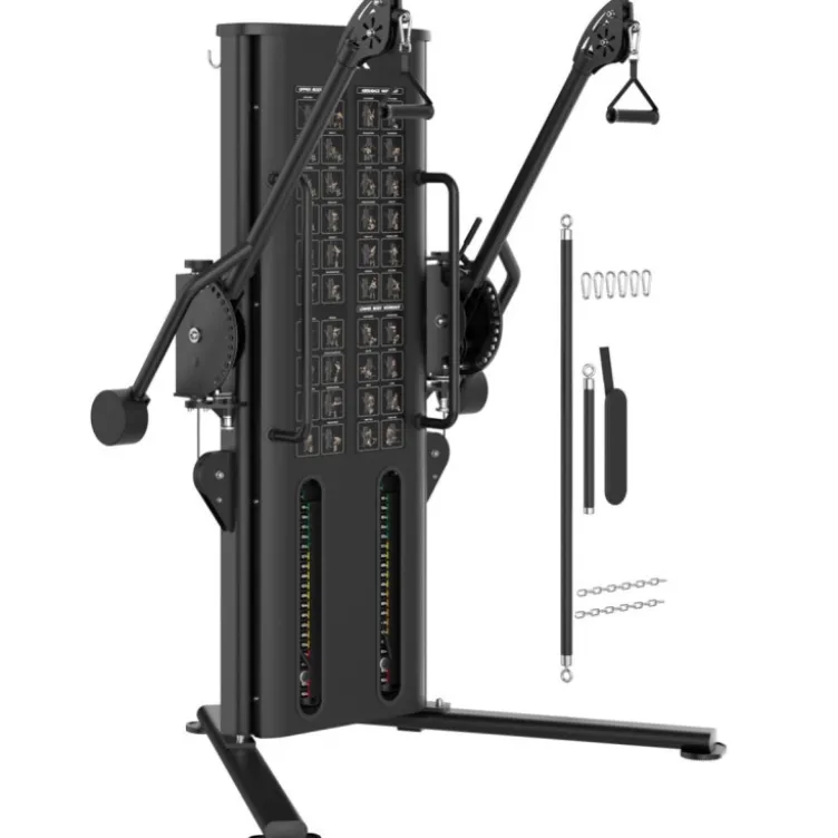 Functional pull trainer ATX avec poulie double vis à vis pour exercices de tirage - 2 x 92,5 kg