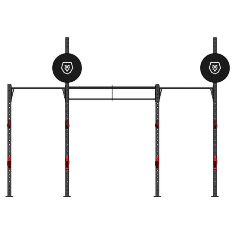 Functional Rig à fixation murale 2 modules avec ensemble d'accessoires pour entraînement de crossfit - Titanium Strength RIG-T2