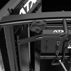 Functional Trainer ATX série 700 avec deux colonnes de poids de 100 kg et set d'accessoires - Station à poulie vis à vis homegym