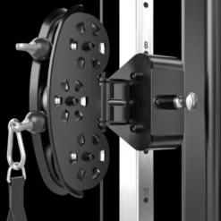 Functional Trainer ATX série 700 avec deux colonnes de poids de 100 kg et set d'accessoires - Station à poulie vis à vis homegym