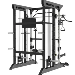 Functional trainer multi-équipé avec accessoires multiples - Musculation Force USA F50 V2
