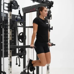 Functional trainer multi-équipé avec accessoires multiples - Musculation Force USA F50 V2
