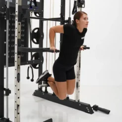 Functional trainer multi-équipé avec accessoires multiples - Musculation Force USA F50 V2
