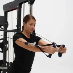Functional trainer multi-équipé avec accessoires multiples - Musculation Force USA F50 V2