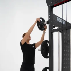 Functional trainer multi-équipé avec accessoires multiples - Musculation Force USA F50 V2