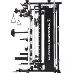 Functional Trainer Titanium Strength MX90 avec poulie double 2 x 90 kg et accessoires multiples
