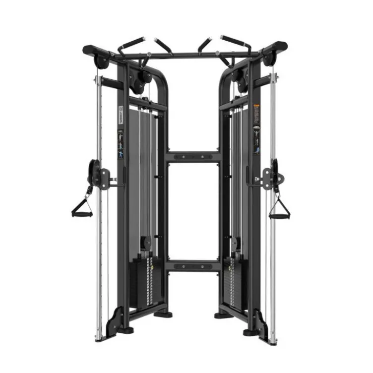 Functionnal trainer PRO poulies réglables 138 kg - Appareil pour salles de sport commerciales - Genesis Series Titanium Strength