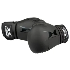 Gants de boxe en cuir synthétique pour entraînement - Cuir et bande Velcro