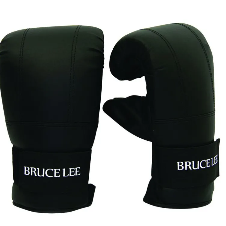 Gants de boxe pour entrainement sur sac de frappe signature Bruce Lee