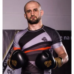 Gants de boxe professionnels doré de grande qualité