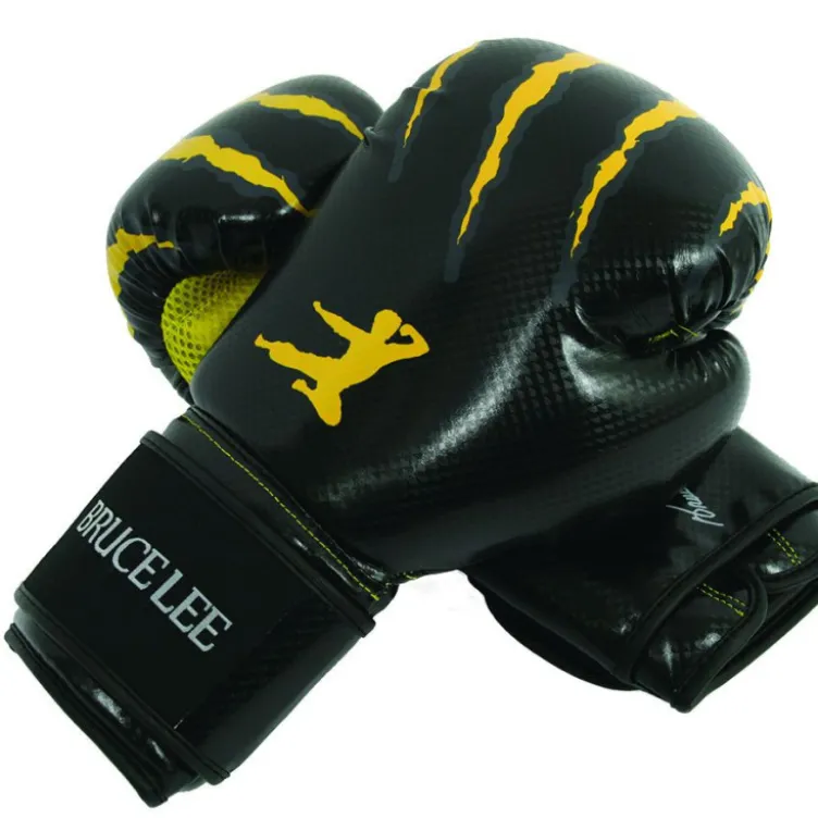 Gants de boxe signature Bruce Lee pour sac de frappe taille de S à XL