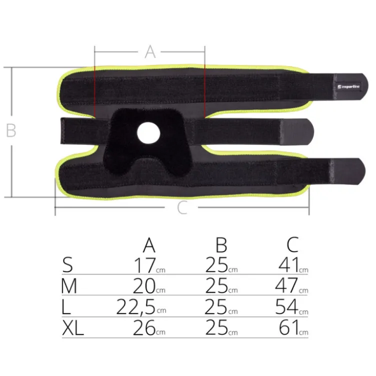 Genouillère de maintien magnétique en bambou-carbone - Articulations du genou