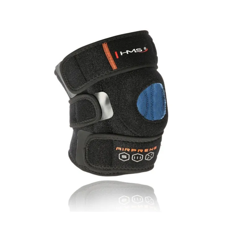 Genouillère de protection avec renforts latéraux et sangles de maintien - Attache velcro