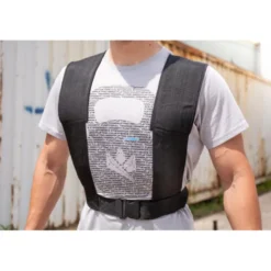 Gilet de tirage réglable pour entraînement de musculation avec traîneau - Kingsbox
